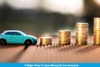 6 Major Ways To Save Money On Car Insurance