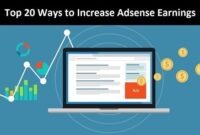 20 Best ways to increase Adsense Earnings
